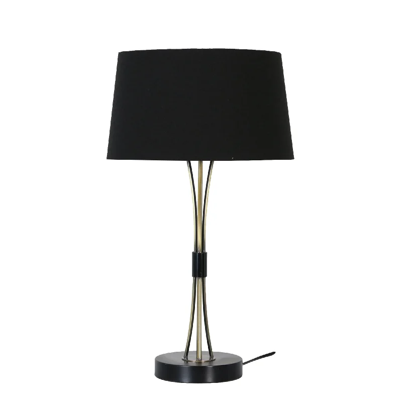 coastal style table lamps with nautical elements for beach housescoastal style table lamps with nautical elements for beach housesSagebrook Home 50655 26" Metal Orb Table Lamp, Gold/Black